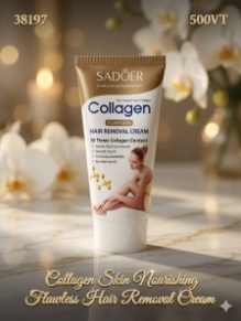 SADOER Collagen Skin Nourishing Flawless Hair Removal Cream