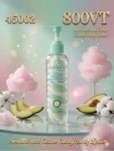 SADOER Avocado and Cotton Candy Body Lotion