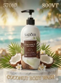 SADOER coconut body wash